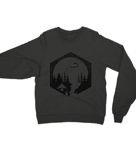 Cats Camping Womens Sweatshirt